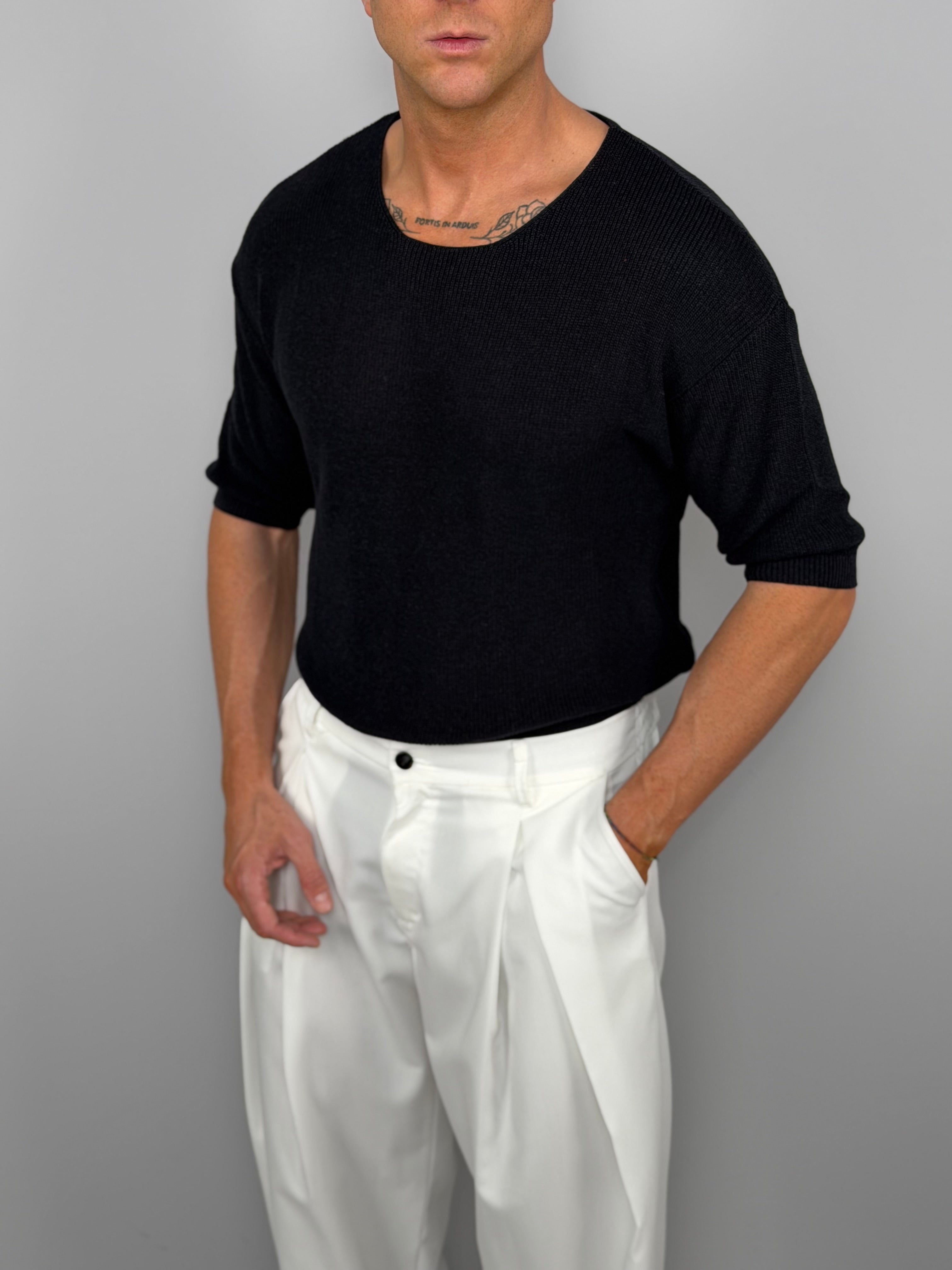 PULLOVER MALAGA KURZARM