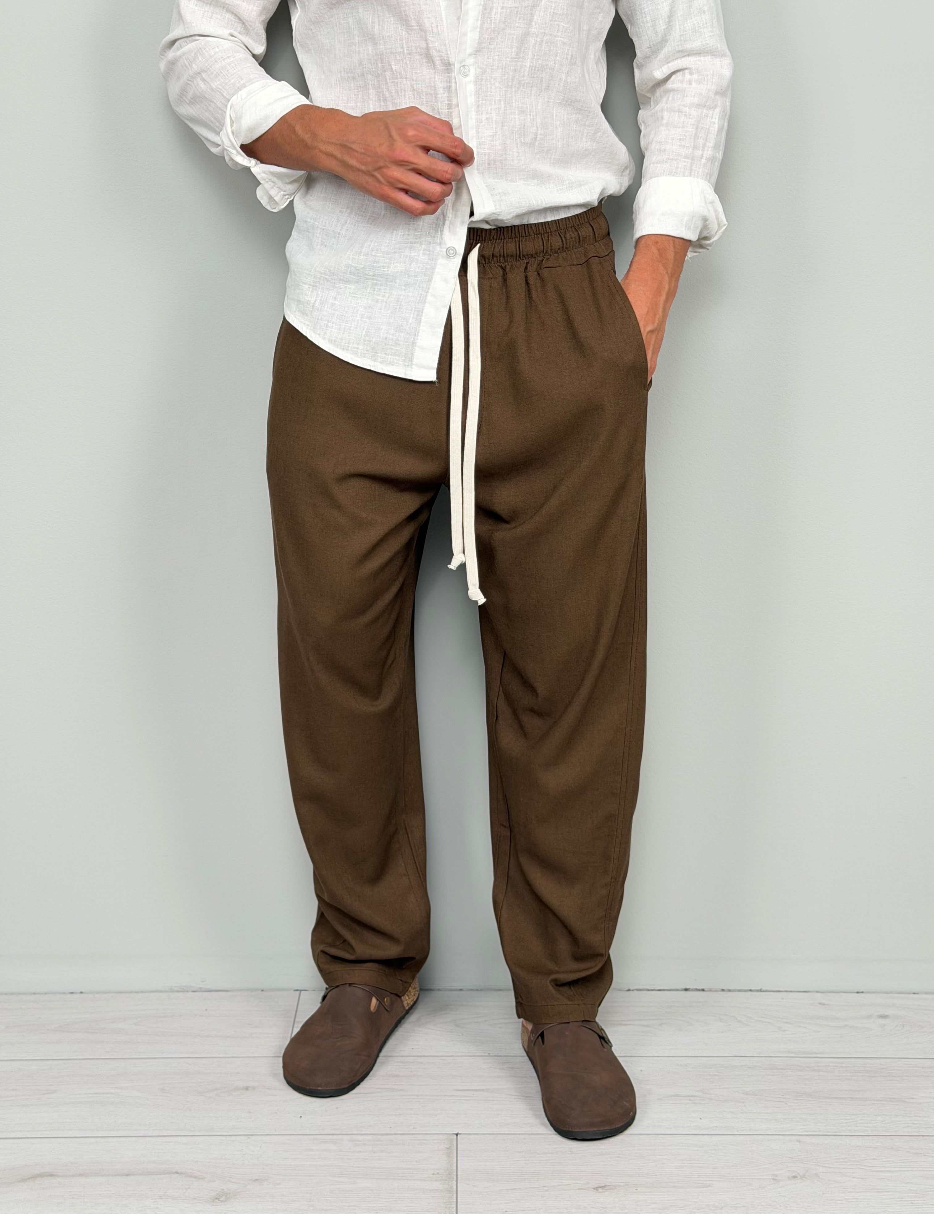MIRAGE LINEN PANTS