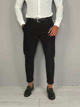 MOD CAPRI VELVET PANTS WITH CUFF