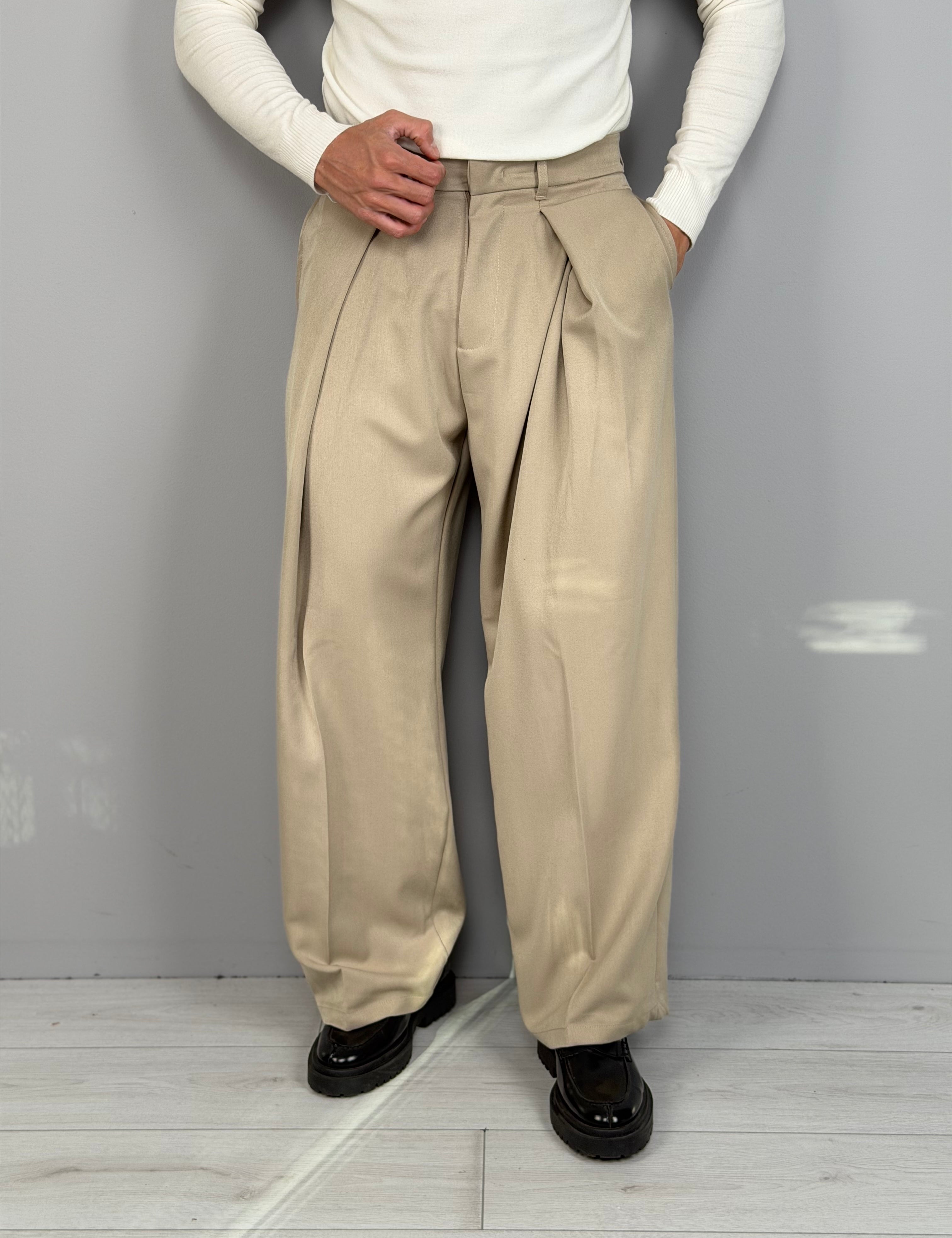 PANTALONE AMPIO LIMITED - TASCHE DIETRO
