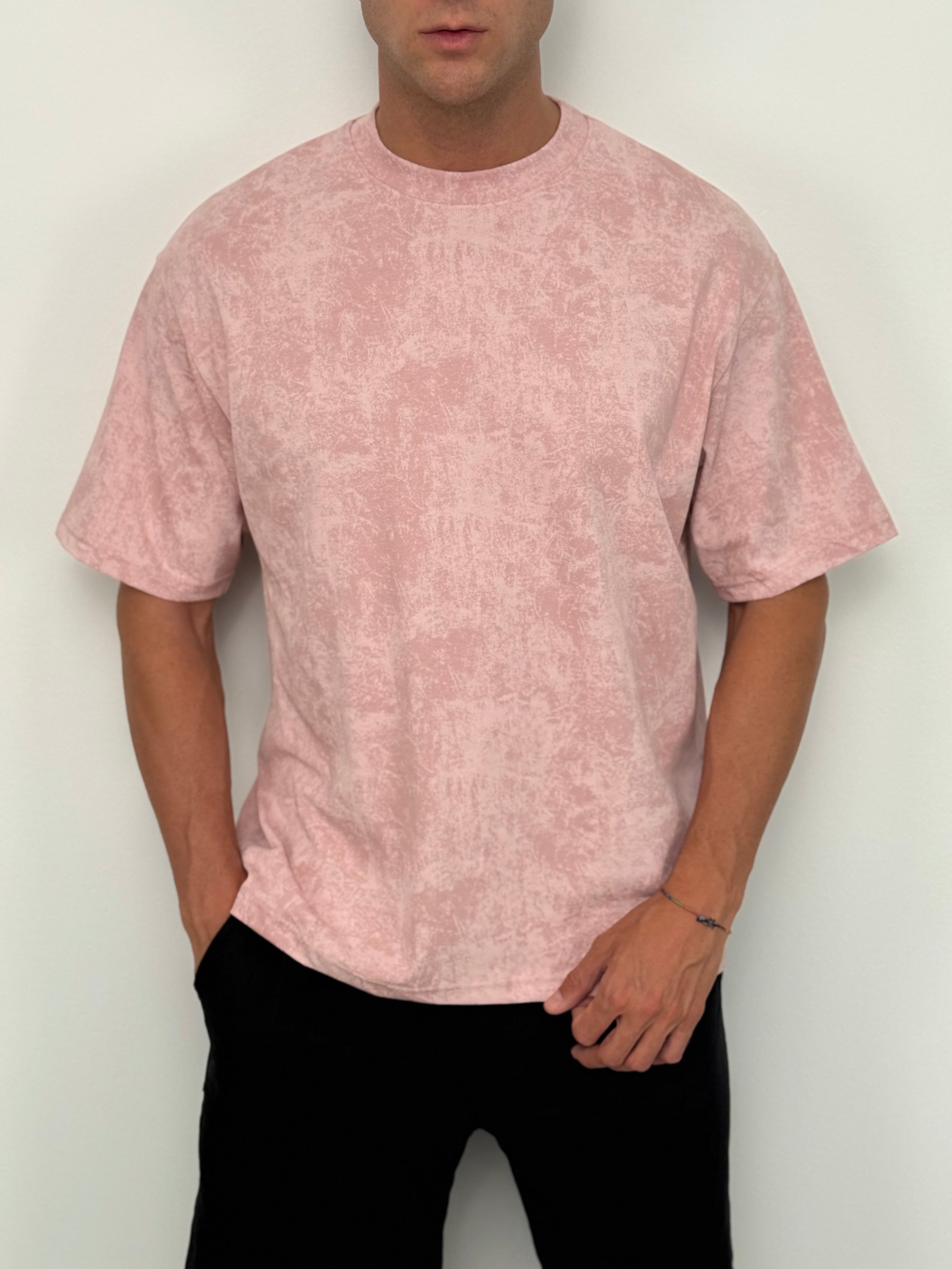 T-SHIRT MARBLED