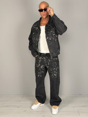 COORDINATO JEANS STAINED