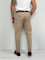 PANTALONE BUTTON MOD CAPRI - TASCHE DIETRO