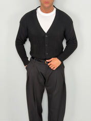 CARDIGAN BASIC IN FILO