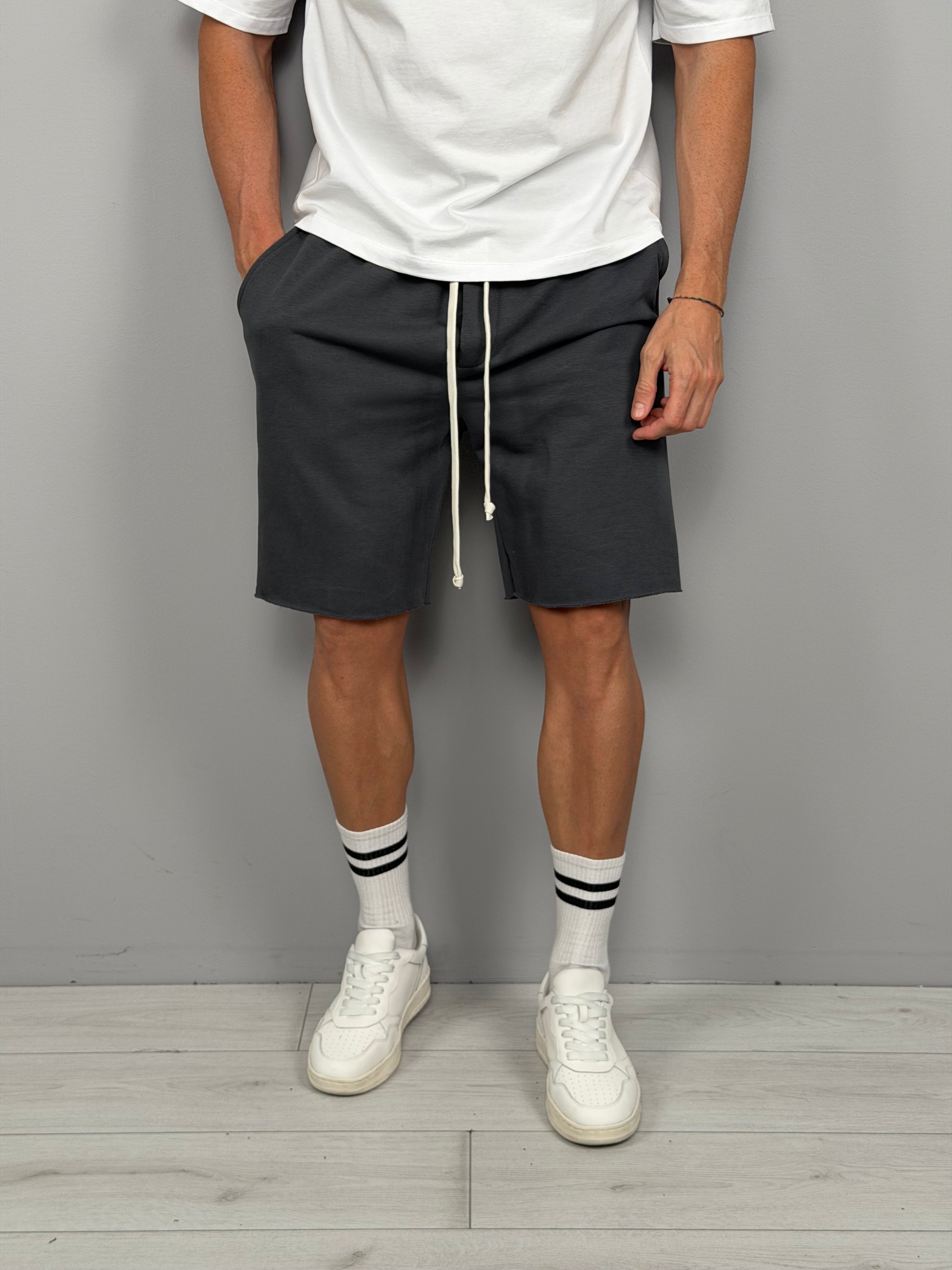 BERMUDA COTONE TAGLIO VIVO