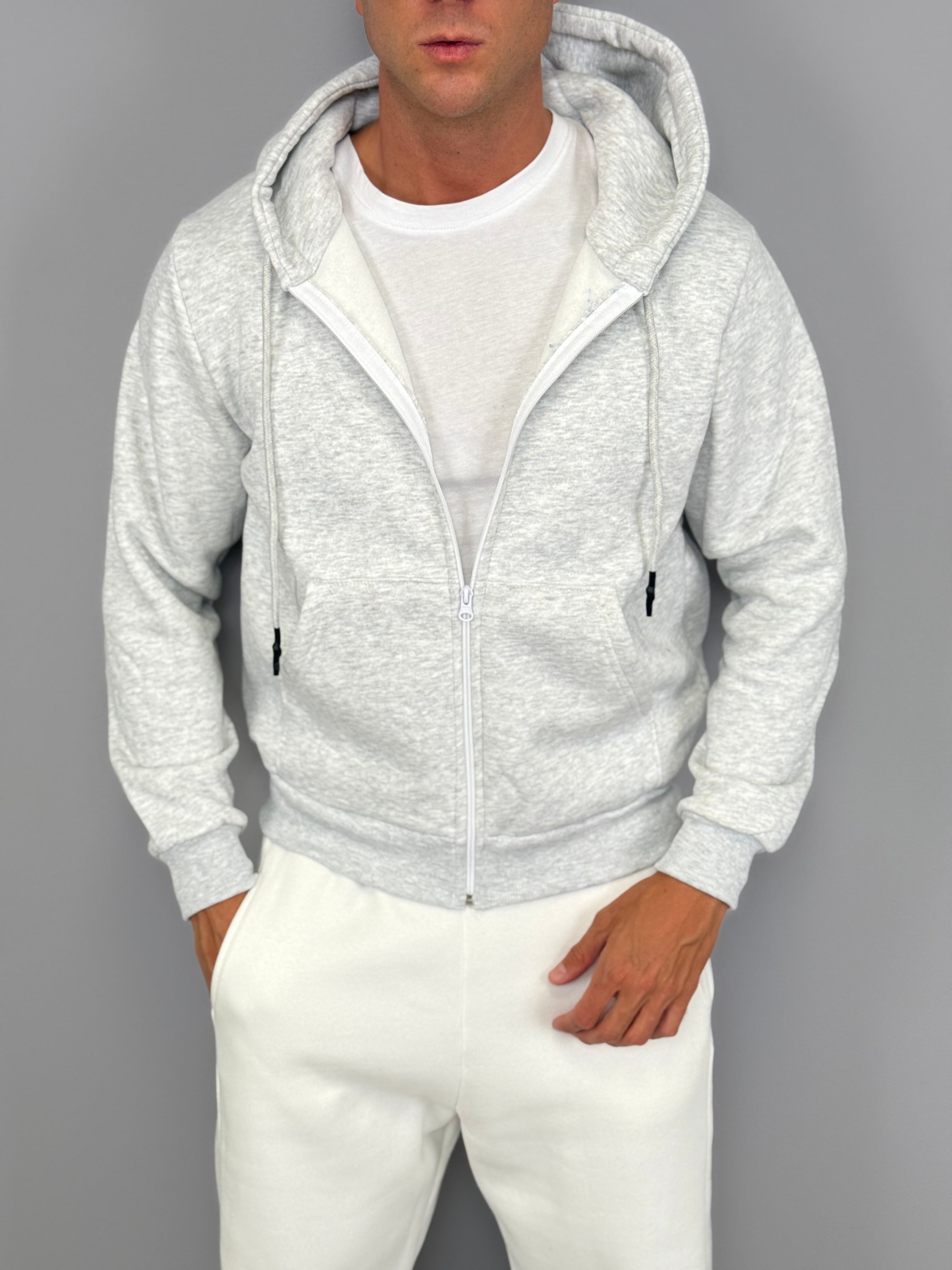 FELPA ZIP ROUNDLACE FELPATA