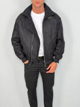 Delaware sheepskin coat - reversible