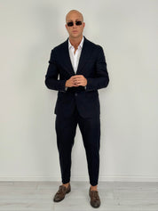 ABITO LINO MONOPETTO