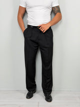 PREMIUM ELEGANT WIDE TROUSERS - BACK POCKETS WINTER