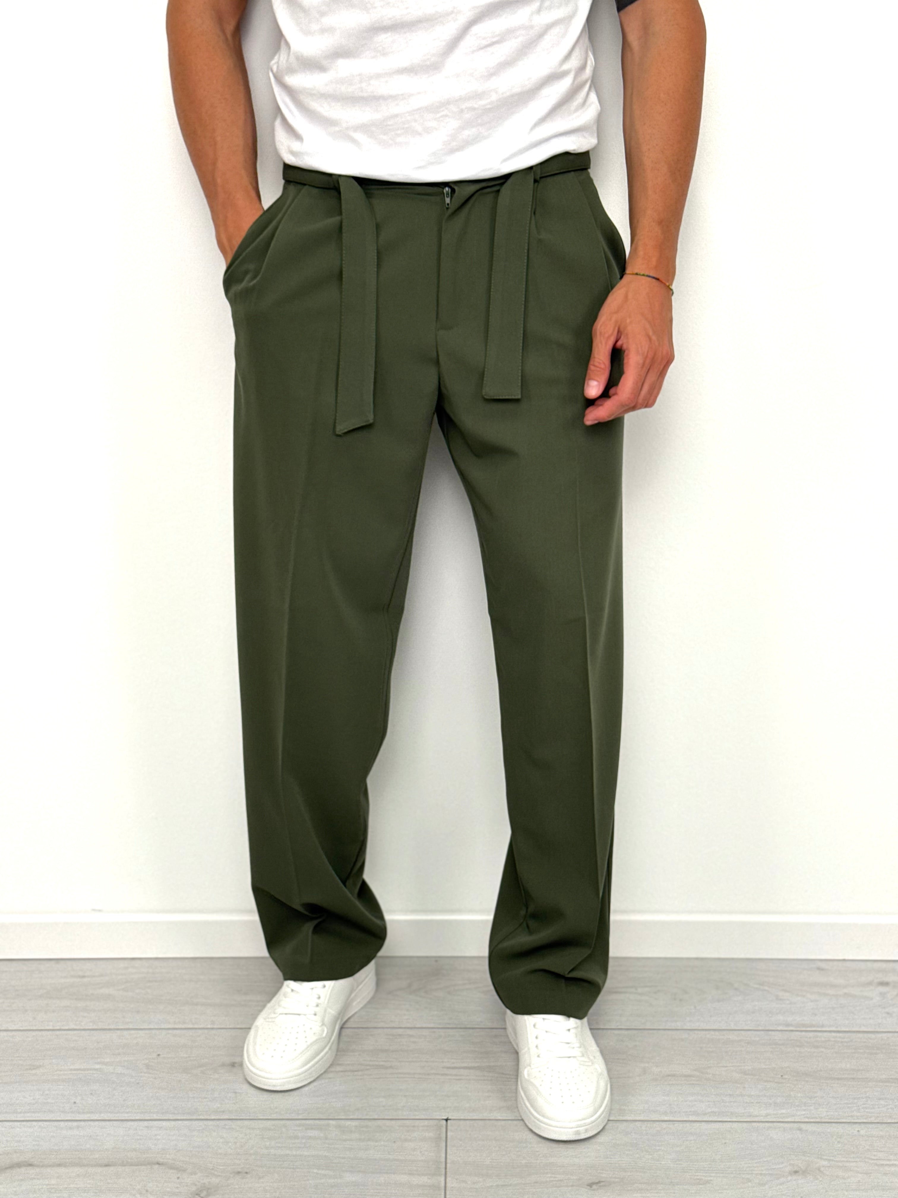 PANTALONE ELEGANT AMPIO PREMIUM SUMMER - TASCHE DIETRO