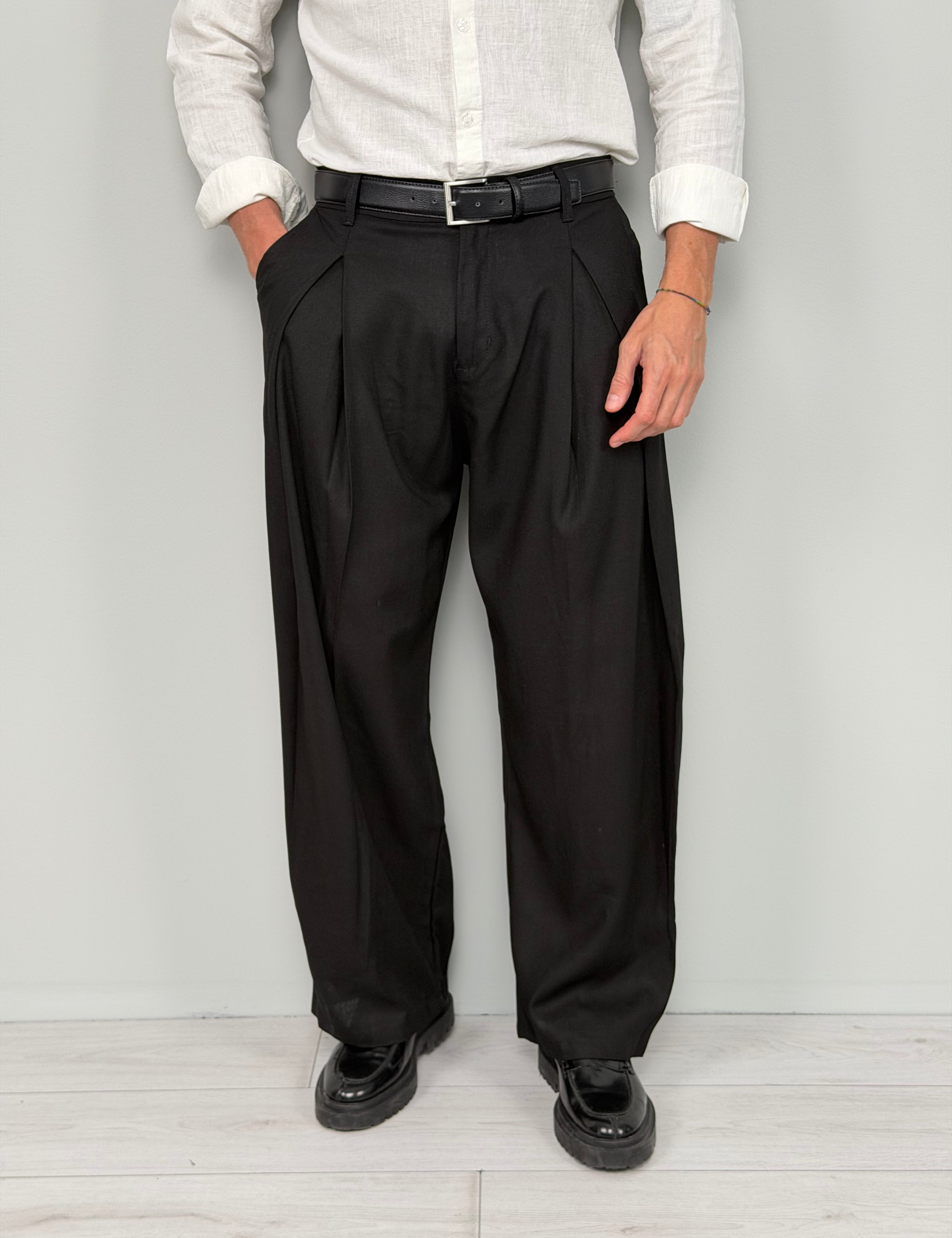 PANTALONE LINO CLUB AMPIO