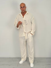 COORDINATO SPRING AMPIO (EFFETTO LINO)