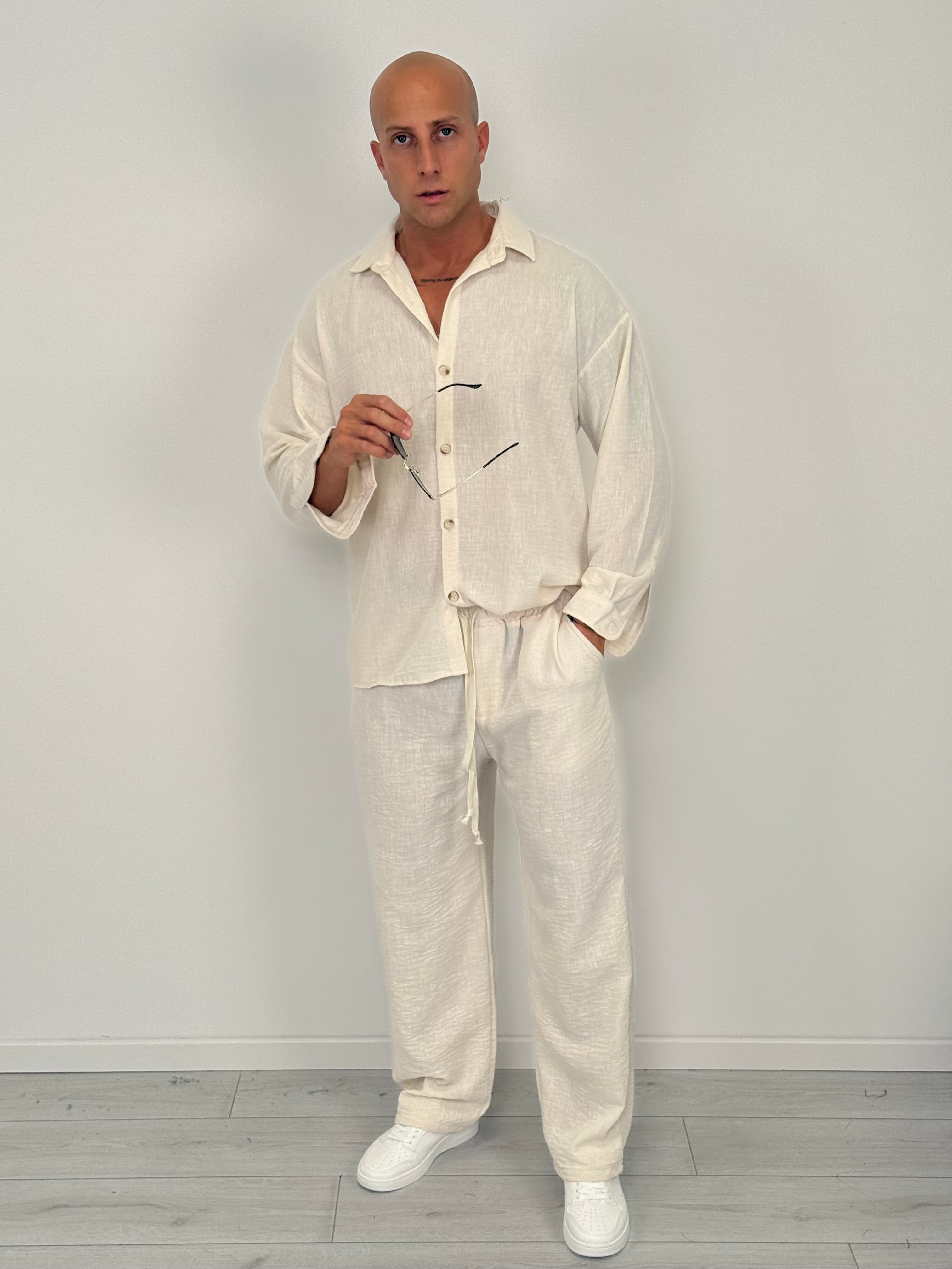 COORDINATO SPRING AMPIO (EFFETTO LINO)