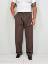 PANTALON ELEGANT LARGE - POCHE ARRIÈRE