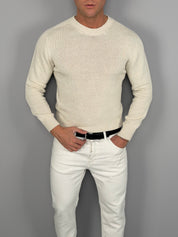 SIMPLE COTTON SWEATER