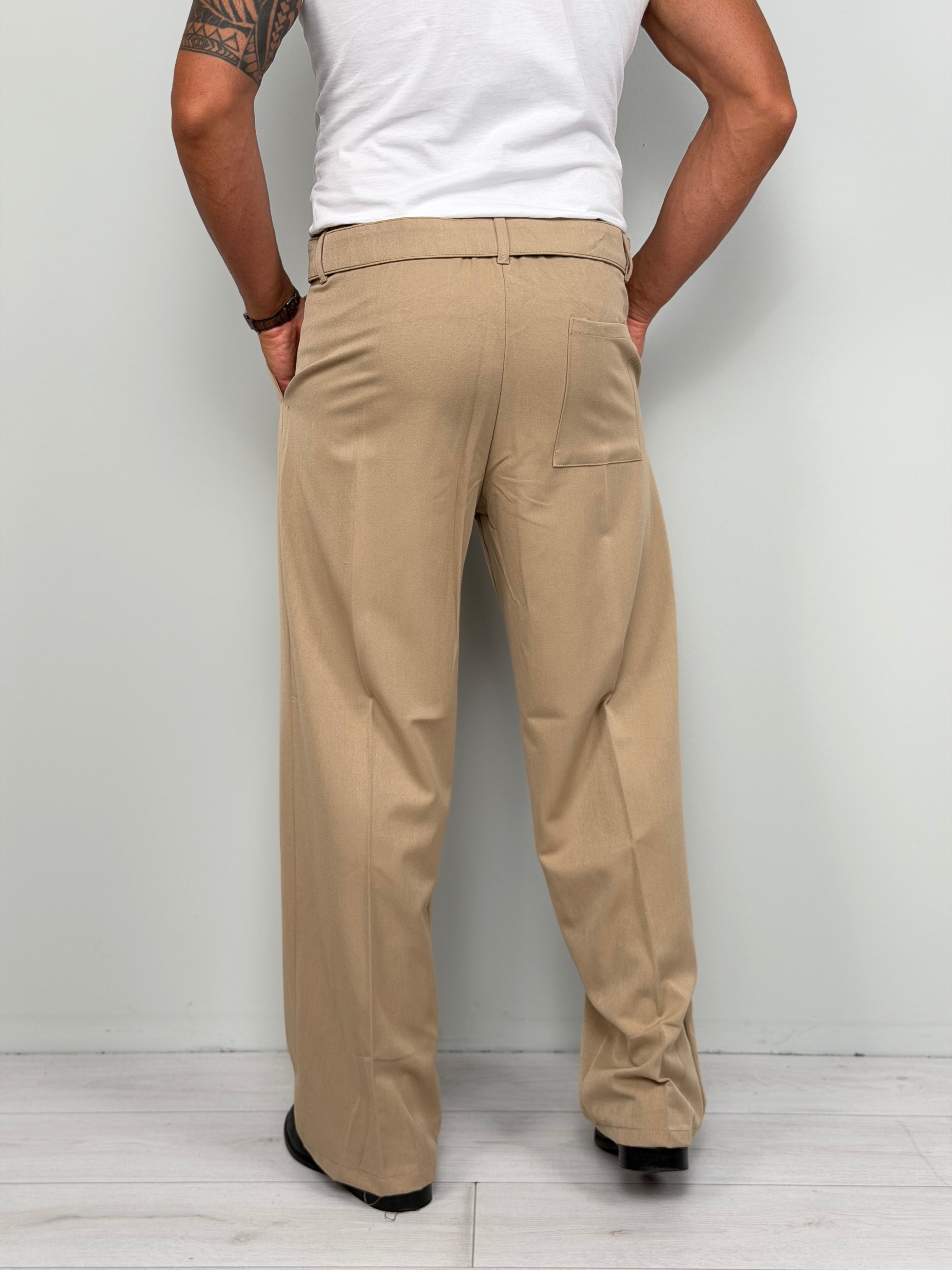 PANTALONE ELEGANT AMPIO - TASCA DIETRO