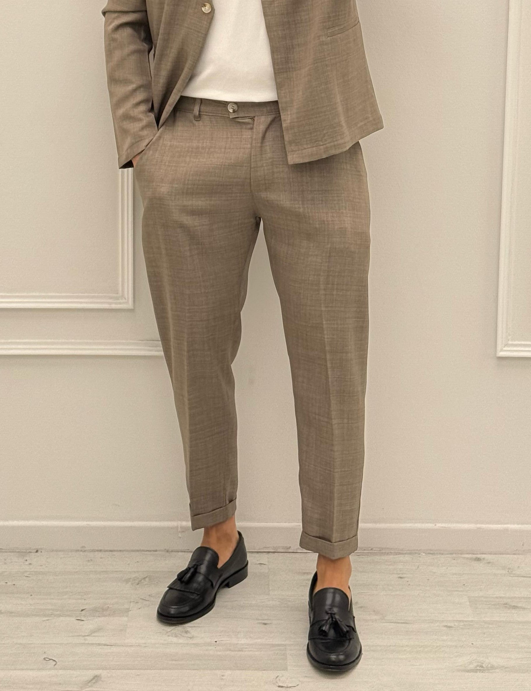 PANTALONE NOTTINGHAM FIAMMATO