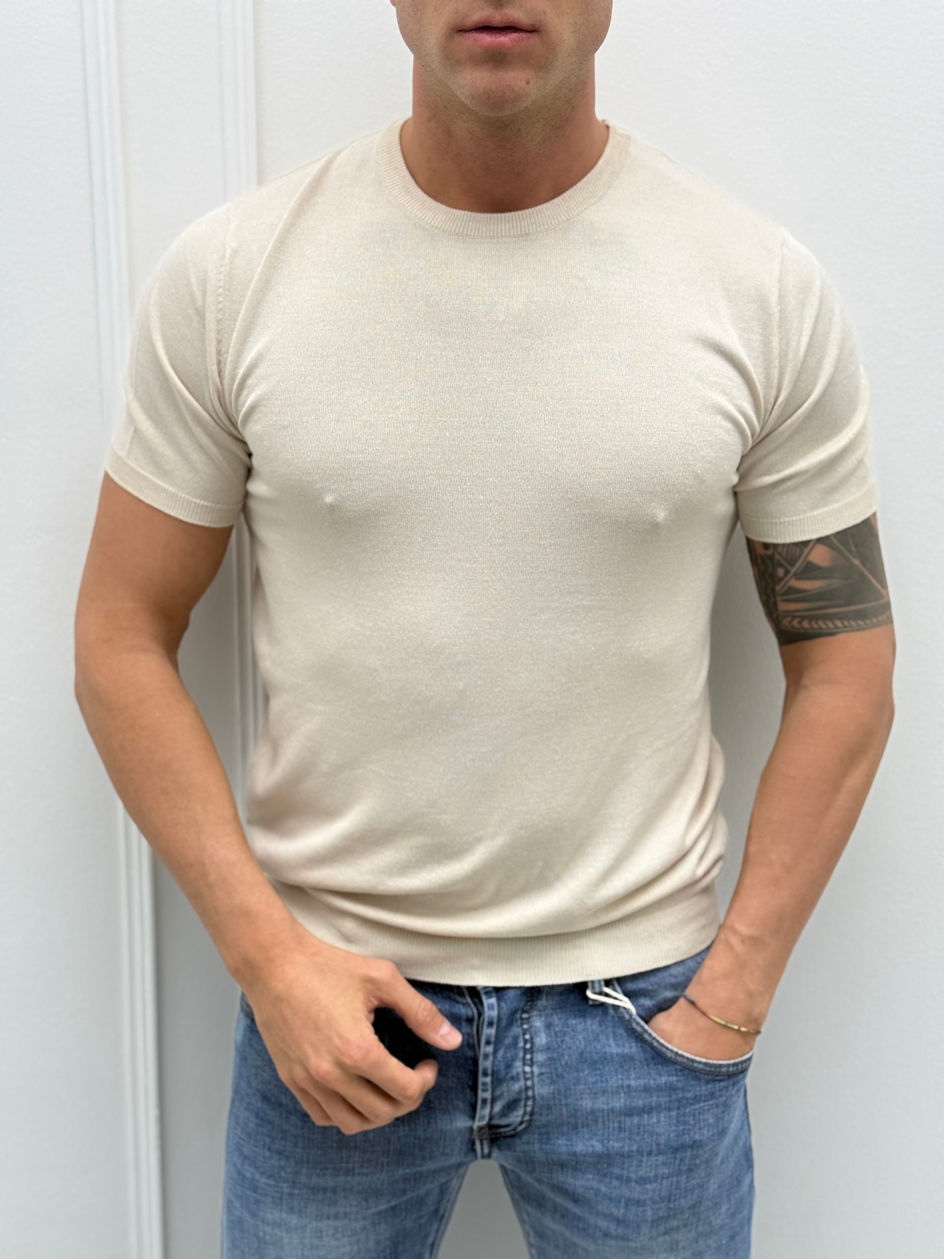 T-SHIRT IN FILO - Tg.L e XL