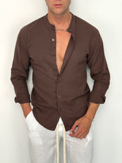 CAMICIA LINO COREANA