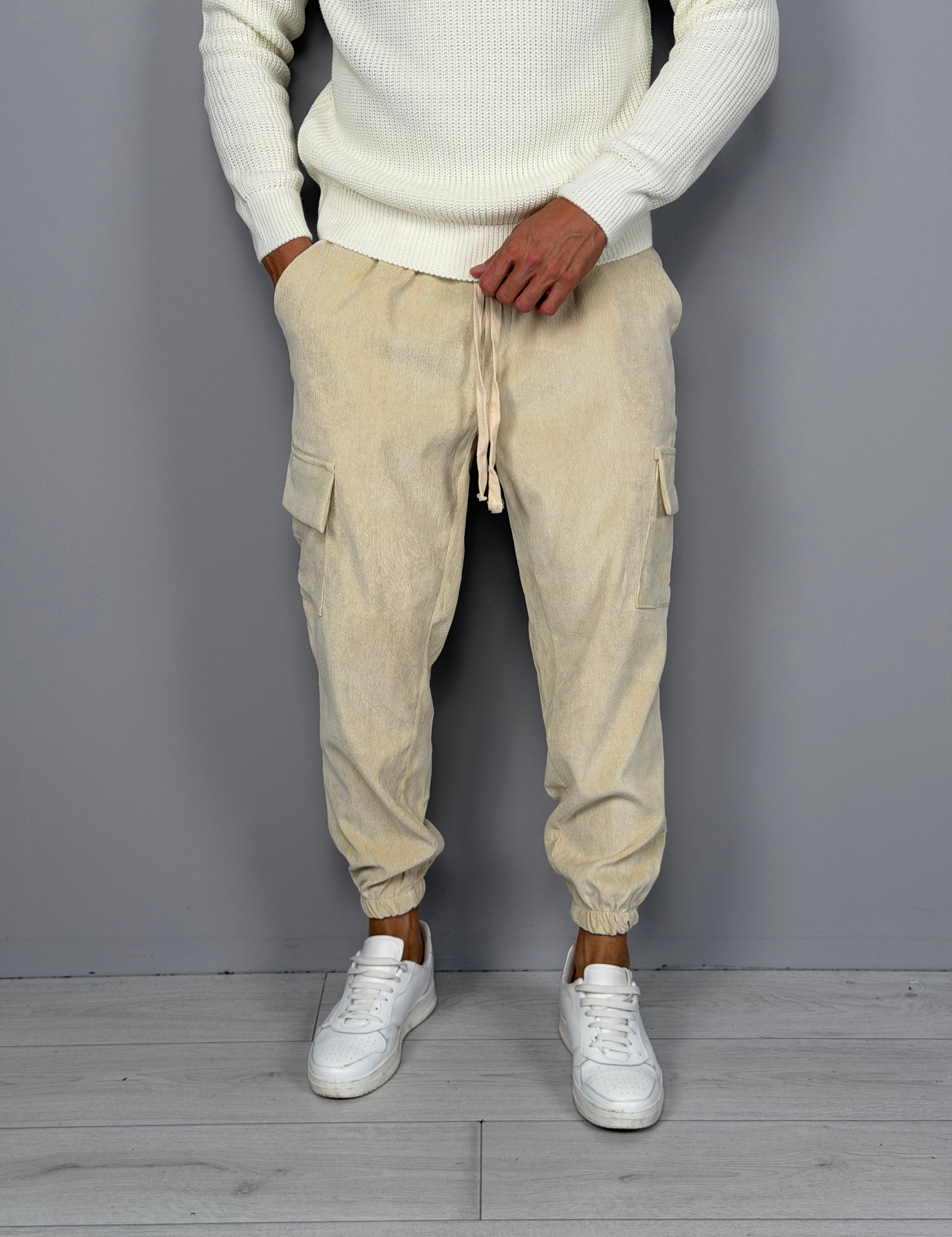 PANTALONE VELLUTO COSTINA