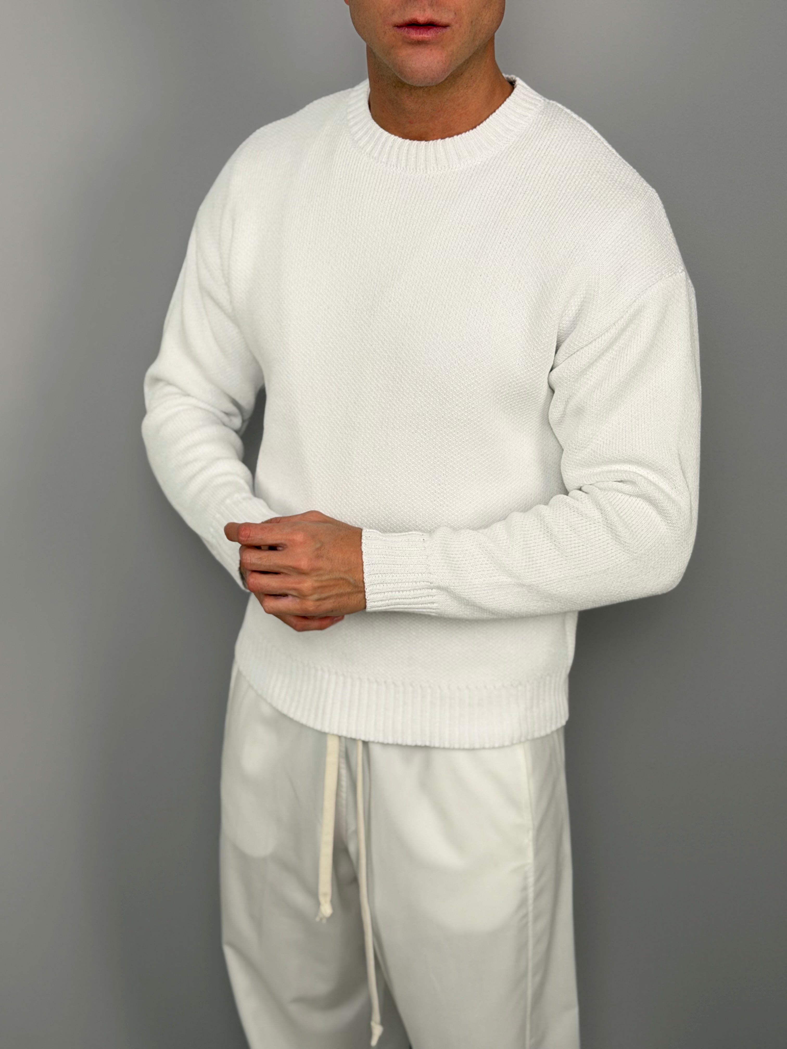 MAGLIONE ORIZZONTE COTONE