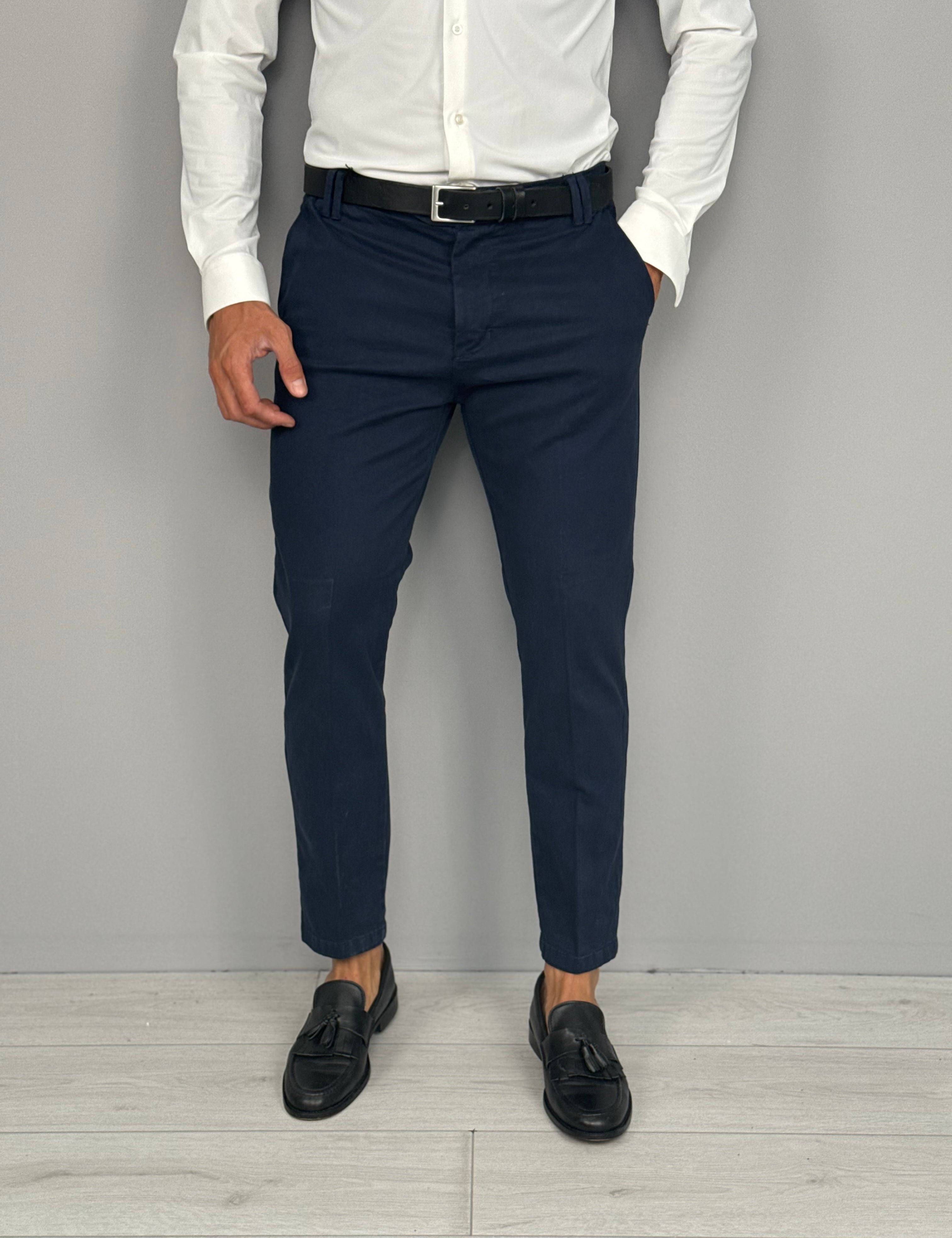 PANTALONE COTONE PREMIUM (TASCHE DIETRO)