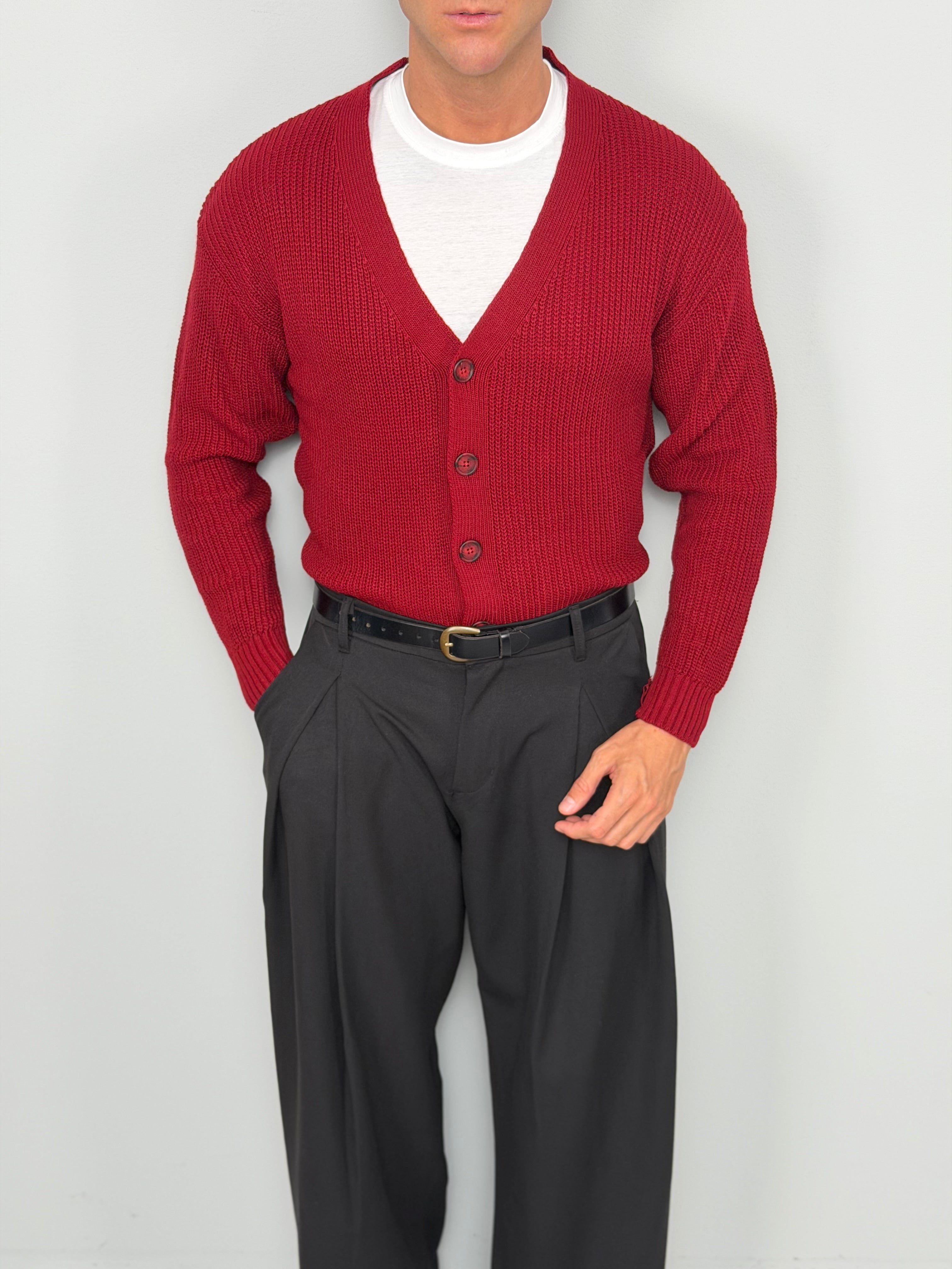 CARDIGAN BASIC IN FILO