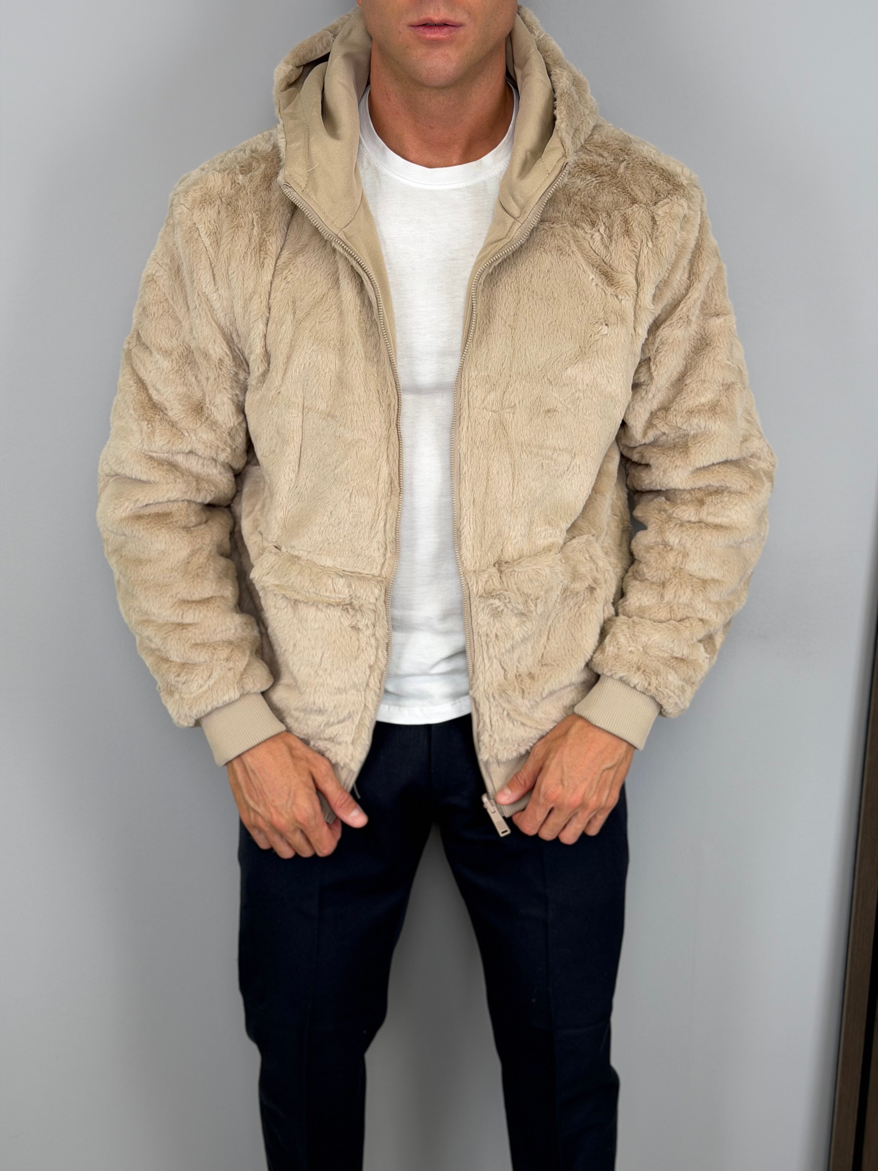 VESTE EN FOURRURE - DOUBLE FACE 