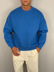 FELPA GIROCOLLO BOXY FIT FELPATA