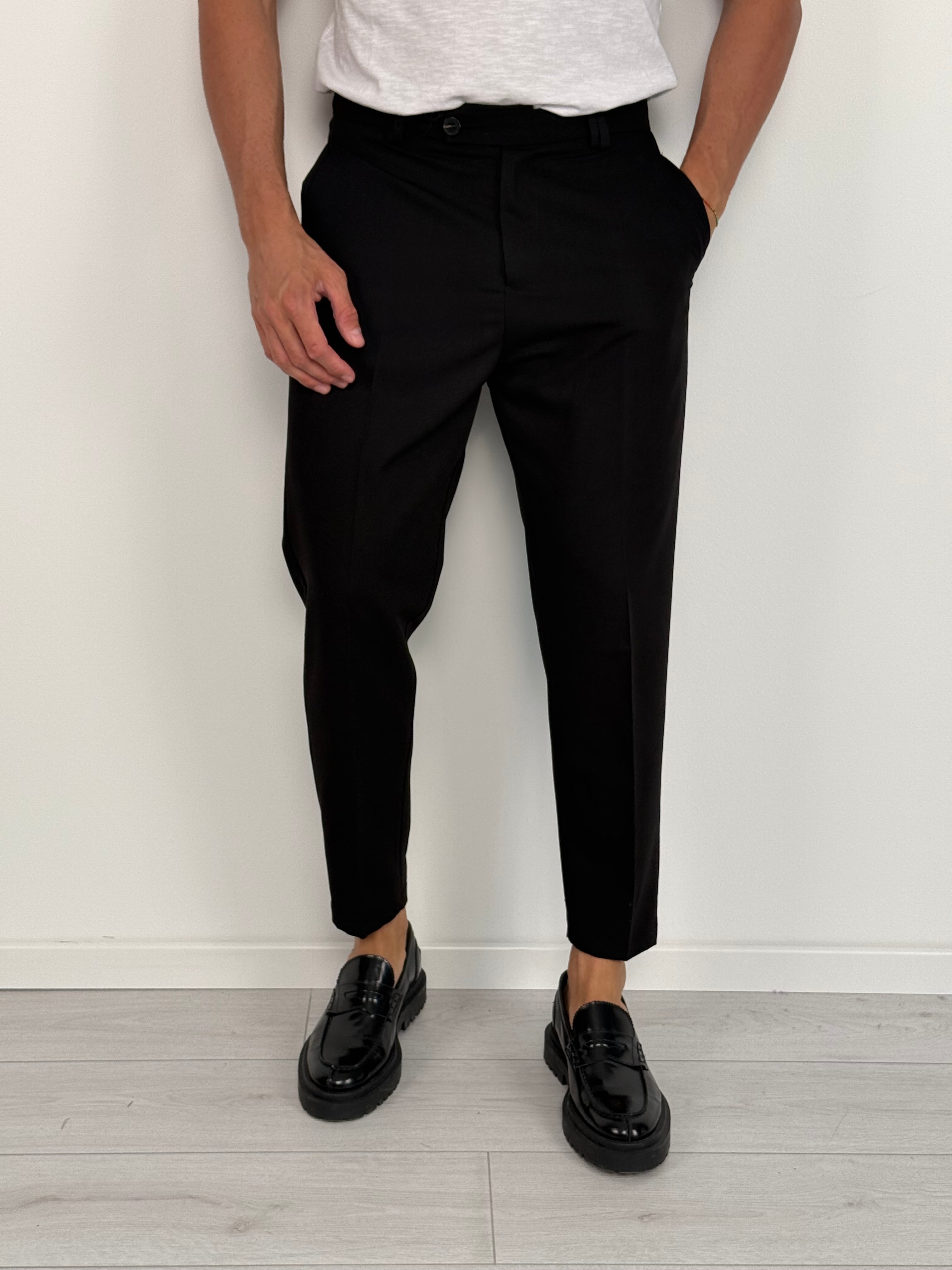 PANTALONE MOD CAPRI PREMIUM (TASCHE DIETRO) - Tg.48 MILITARE