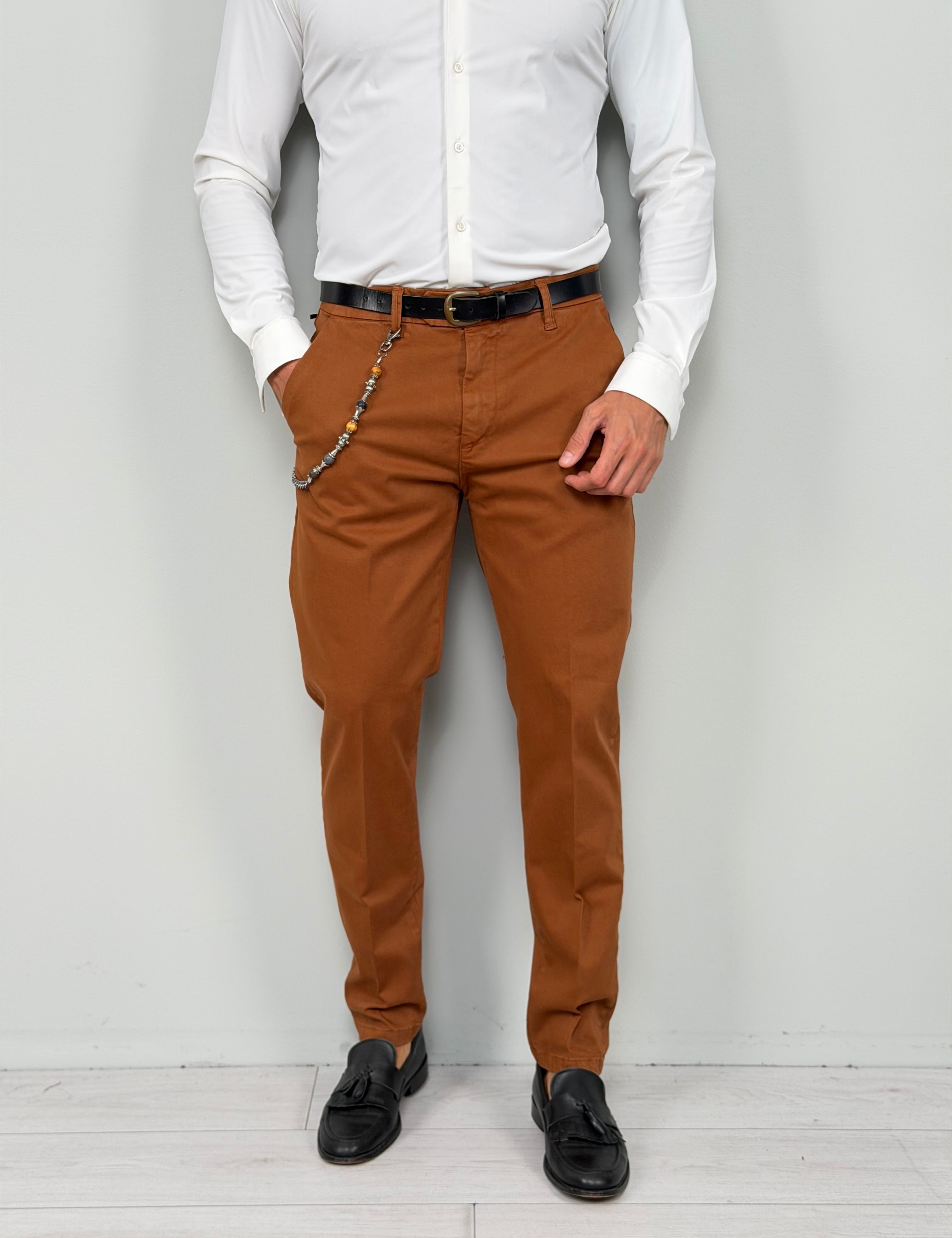 PANTALONE LORD MOD CAPRI COTONE - TASCHE DIETRO
