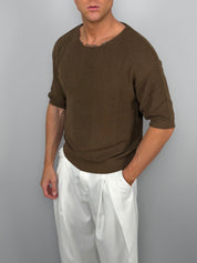 PULLOVER MALAGA KURZARM