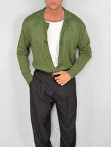 CARDIGAN POLO COTONE