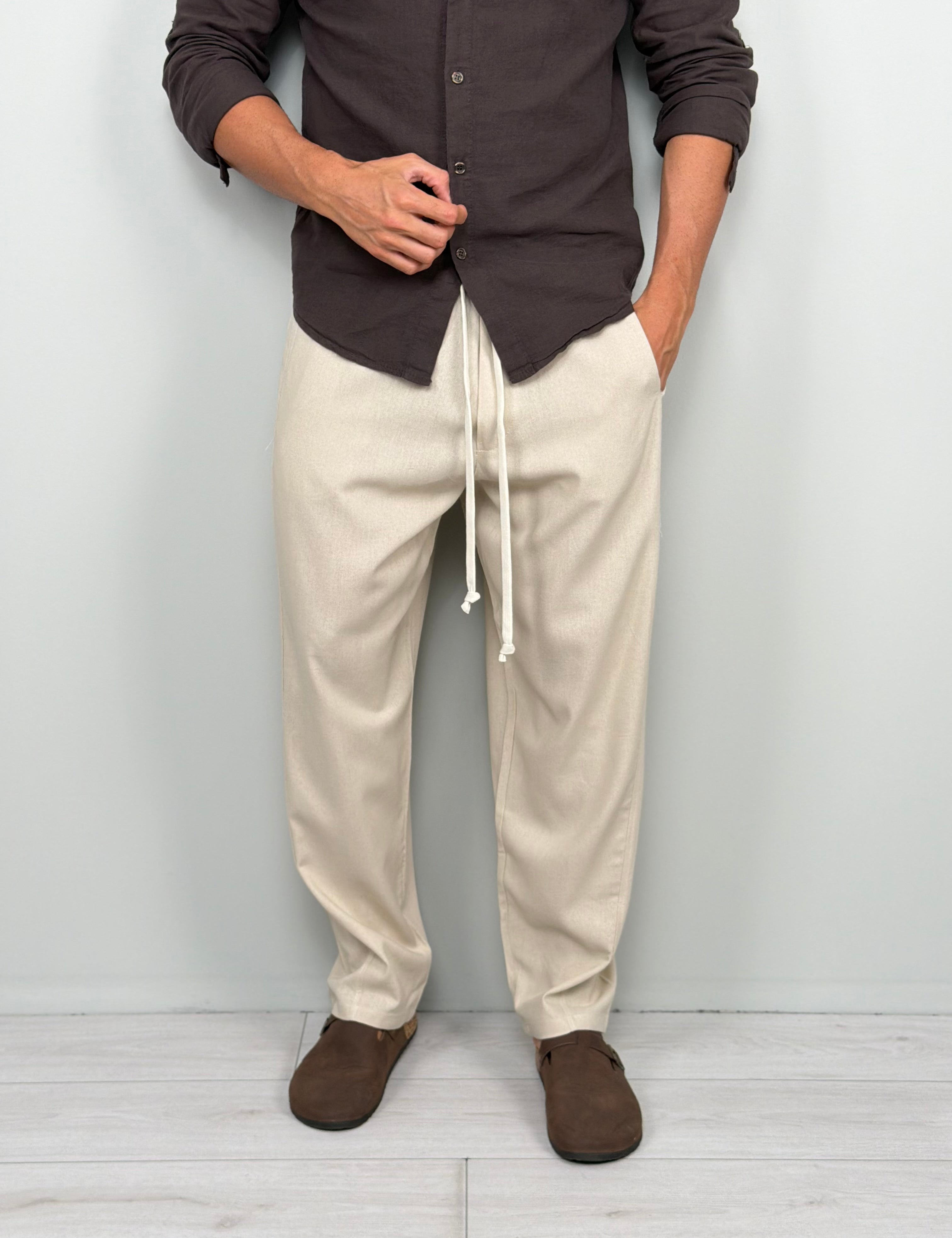 MIRAGE LINEN PANTS