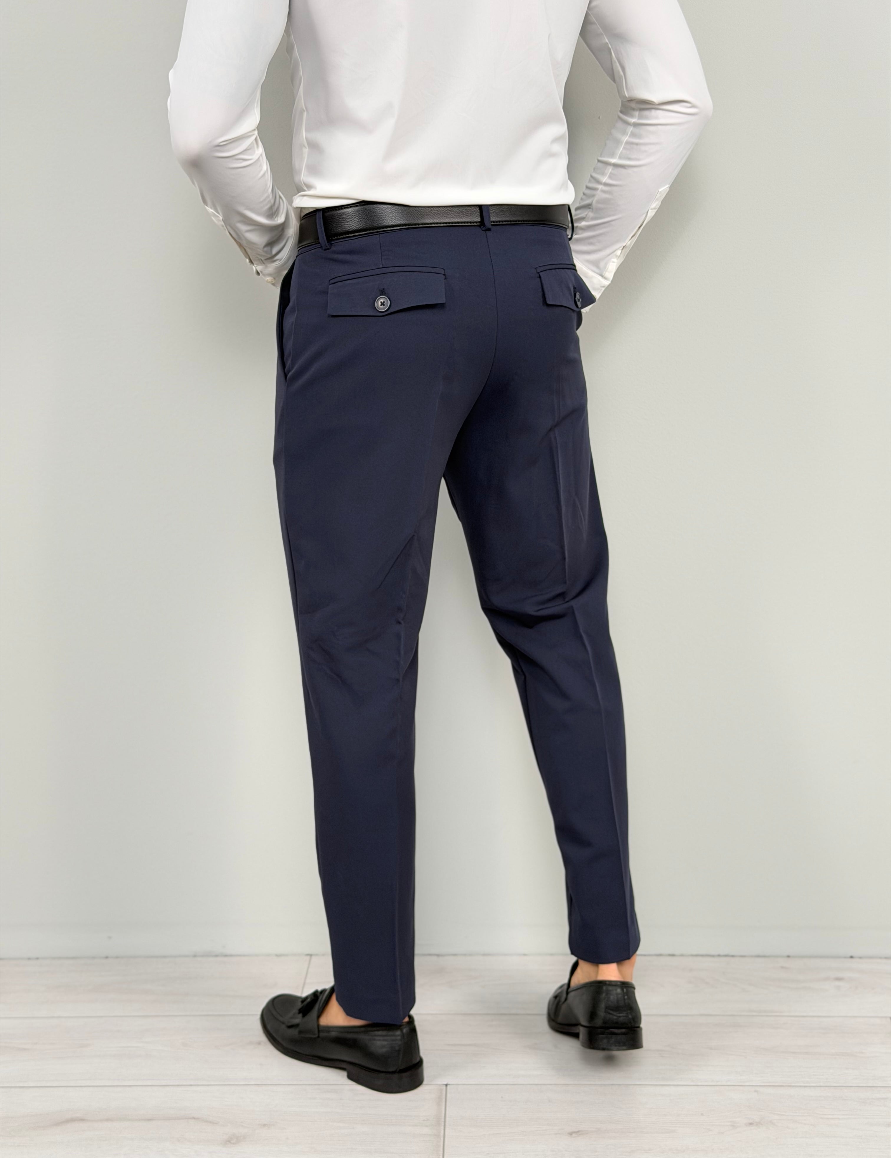 PANTALONE AMALFI - TASCHE DIETRO