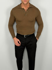 POLO COTONE MANICA LUNGA