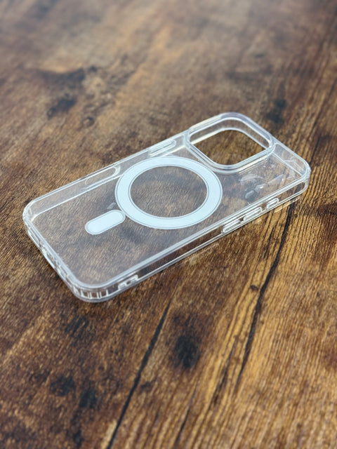 Transparente MAGSAFE-Hülle für IPHONE 15PRO/16PRO/16PROMAX