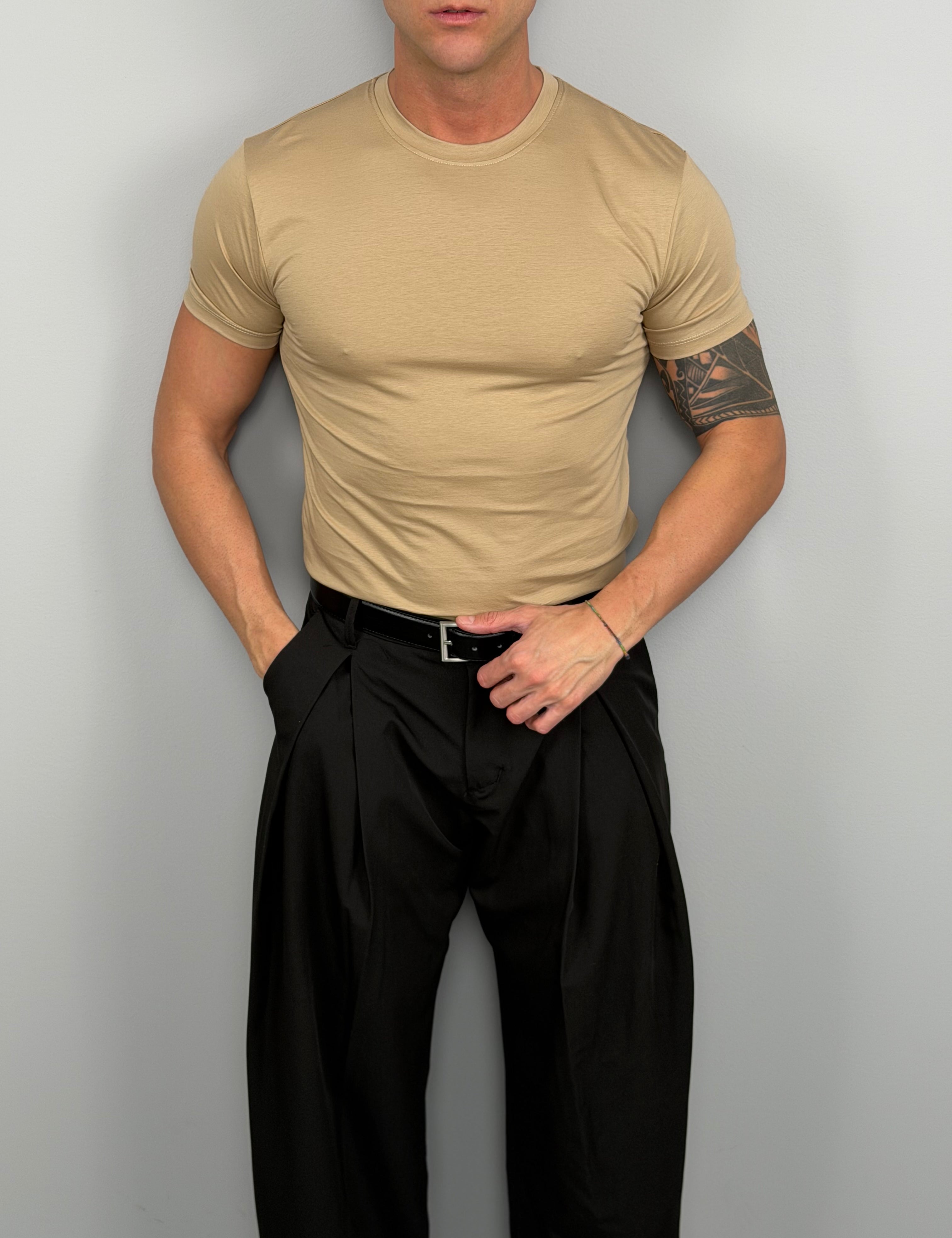 T-SHIRT FILO DI SCOZIA