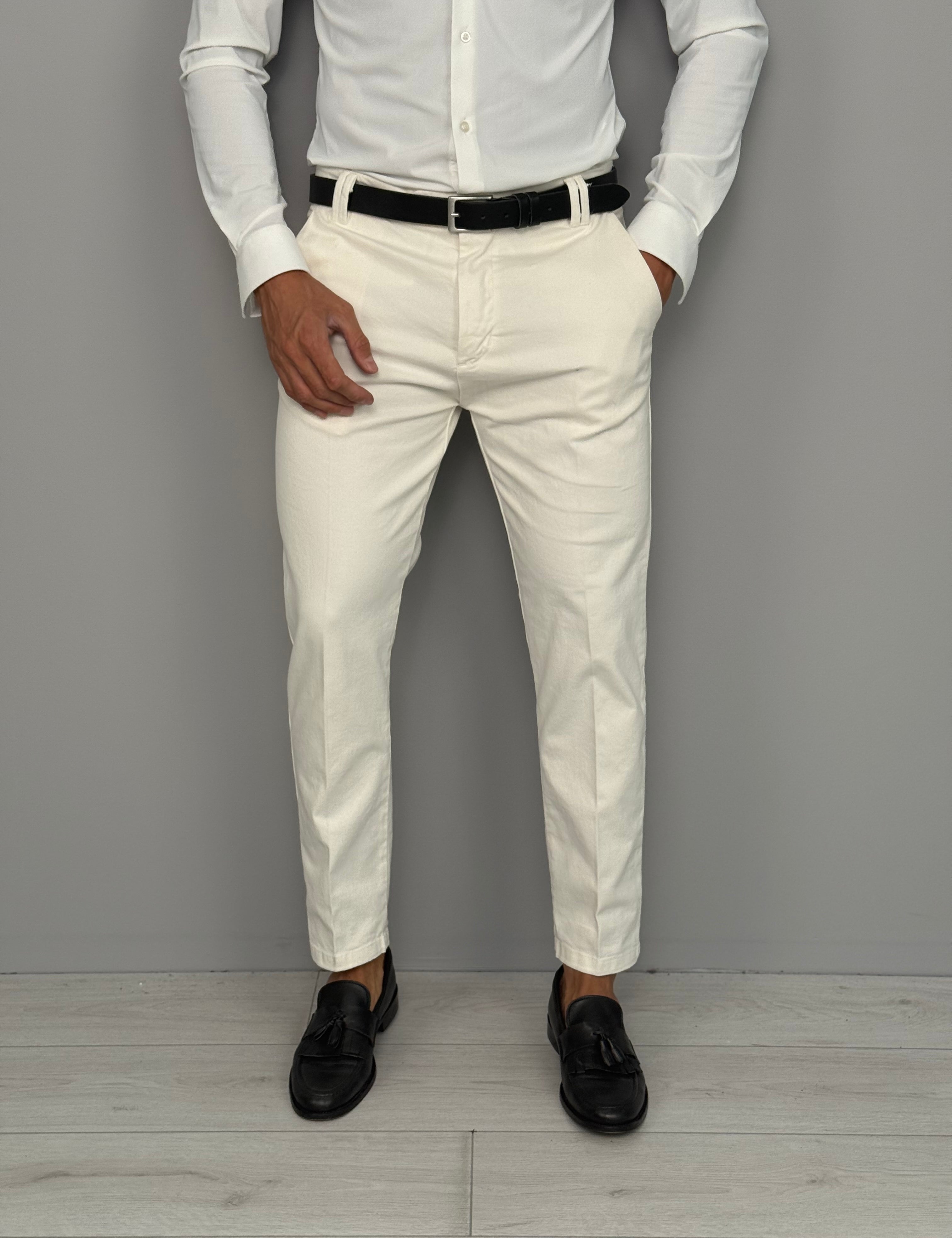 PANTALONE COTONE PREMIUM (TASCHE DIETRO)