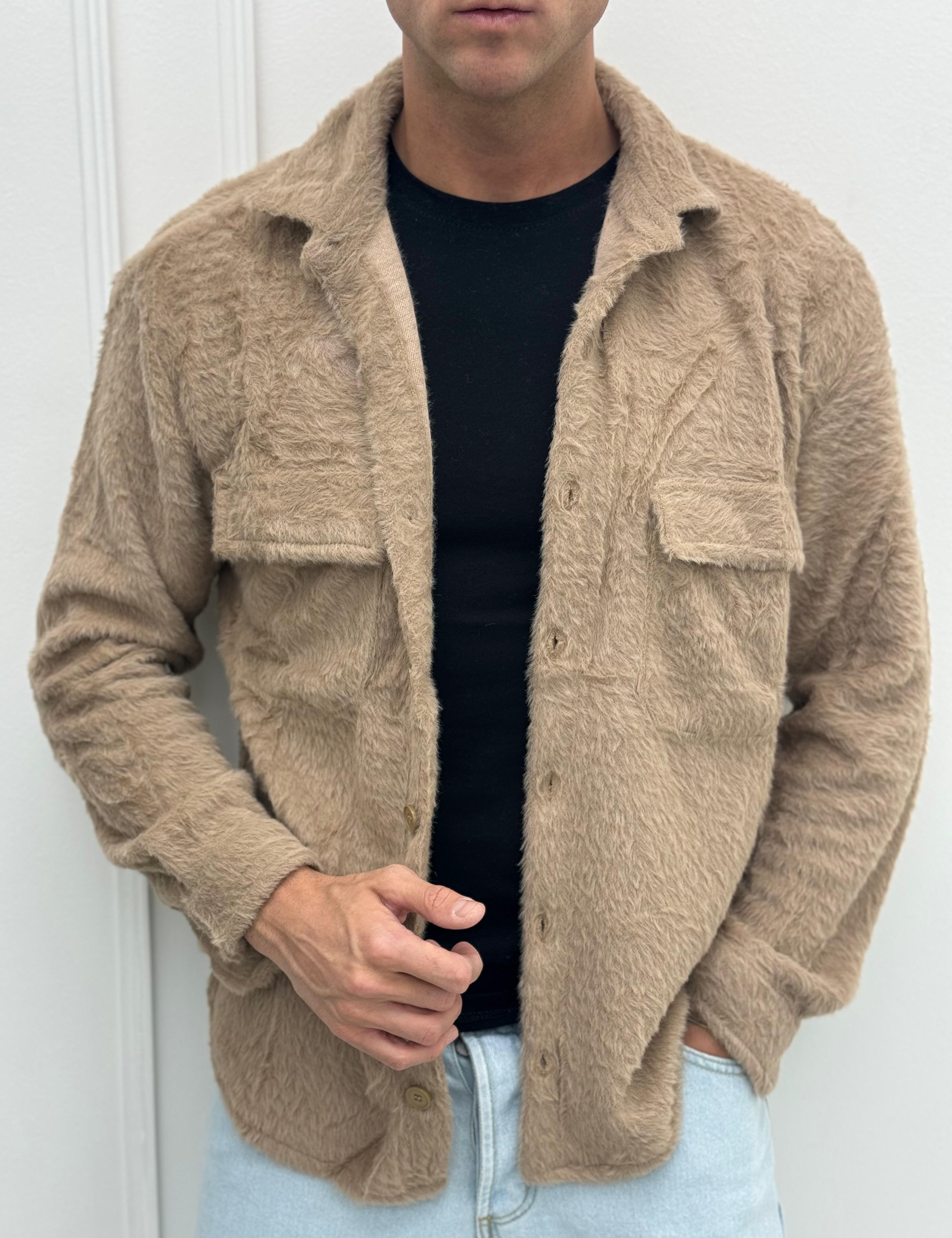 GIACCA MINI PELLICCIA - rimasto 4 L nero