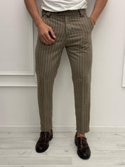 PANTALONE GESSATO LANA - TG. S/L