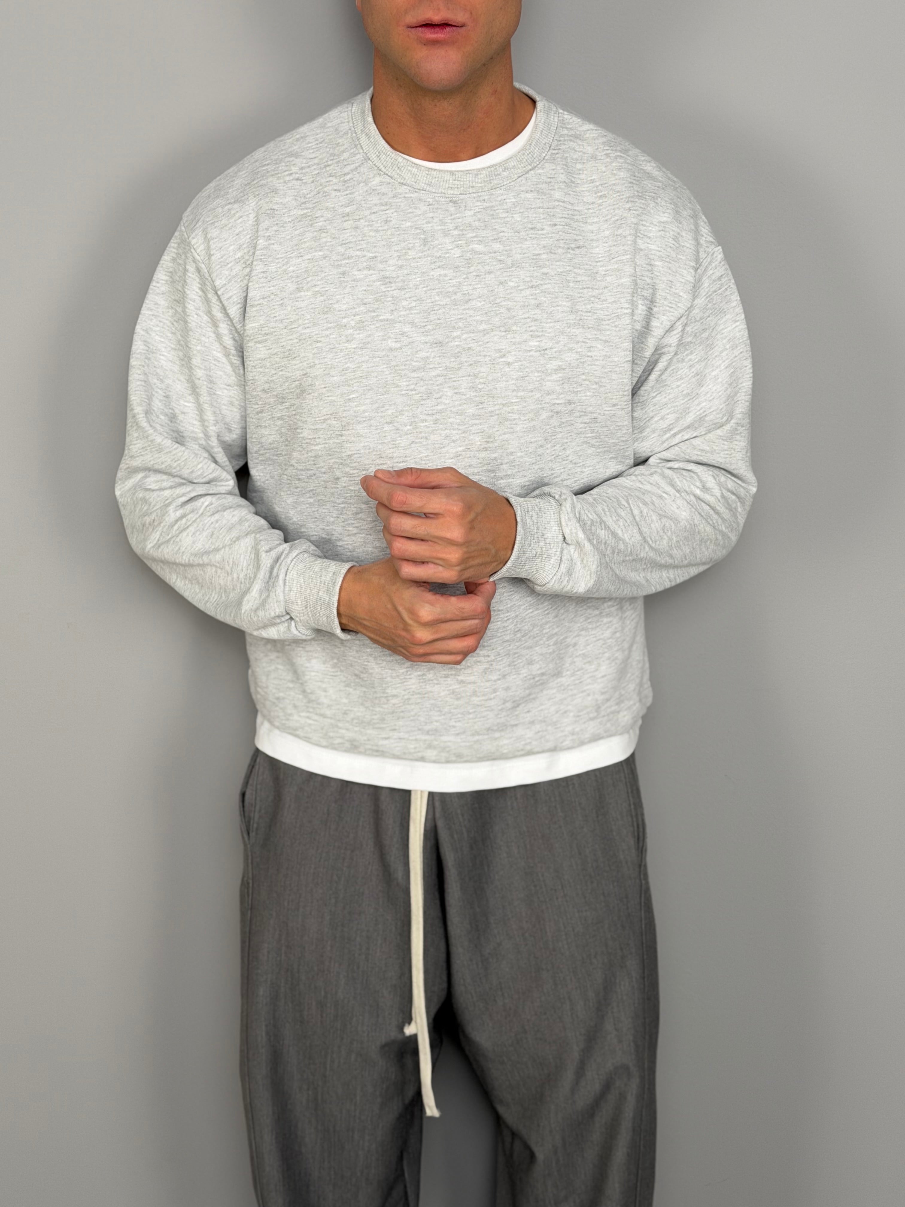 GAZED CROP SWEATSHIRT 