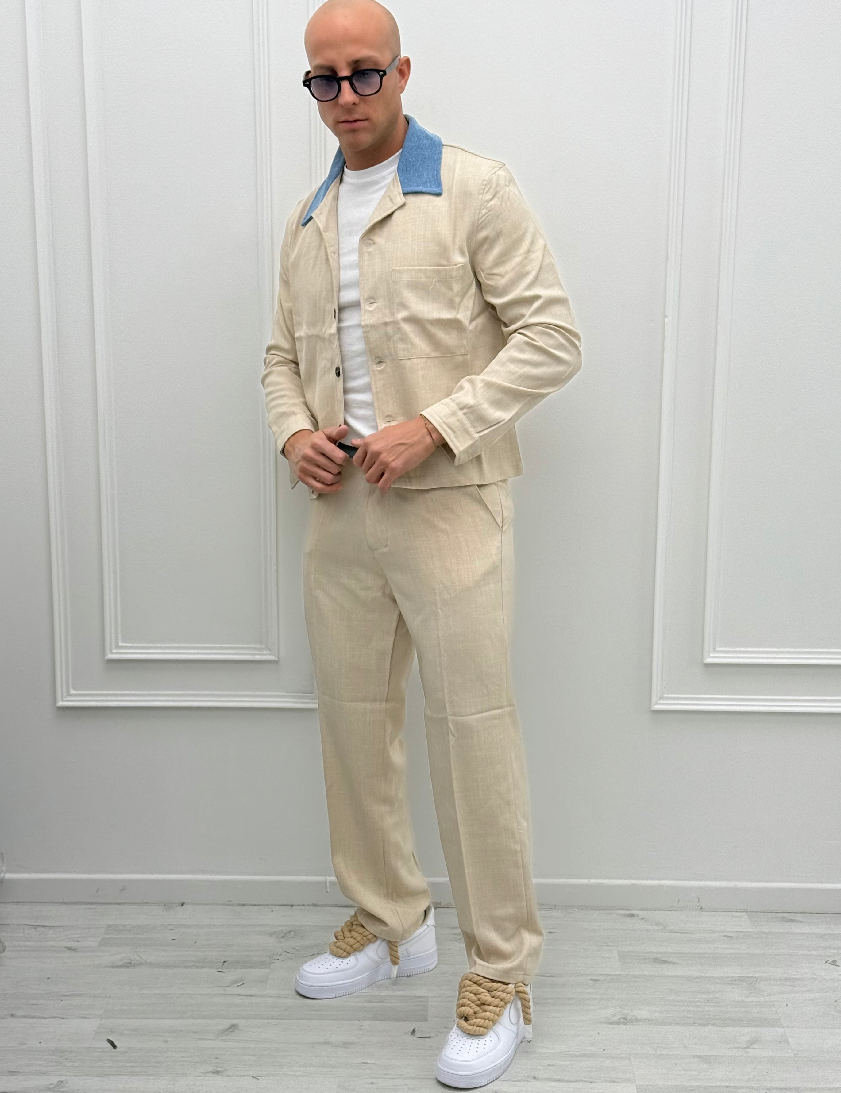 COORDINATO AMPIO LIVE - Rimasto XL Beige