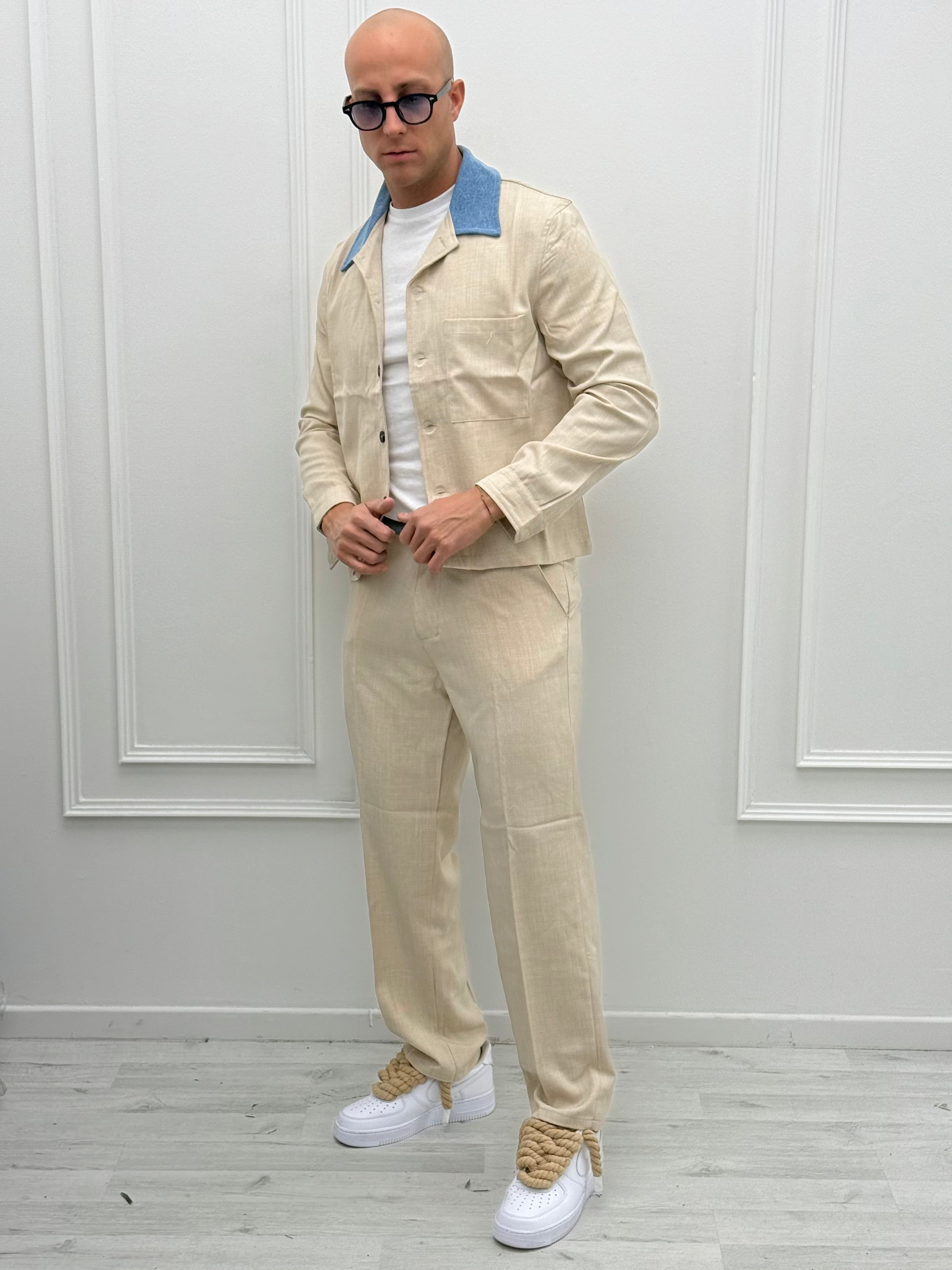 COORDINATO AMPIO LIVE - Rimasto XL Beige