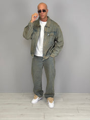 COORDINATO JEANS AMPIO DUST