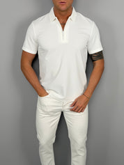 POLO ZIP STRETCH- NO STIRO