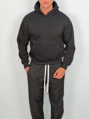 SWEAT SHIRT COUPE BOXY EN MOLLETON