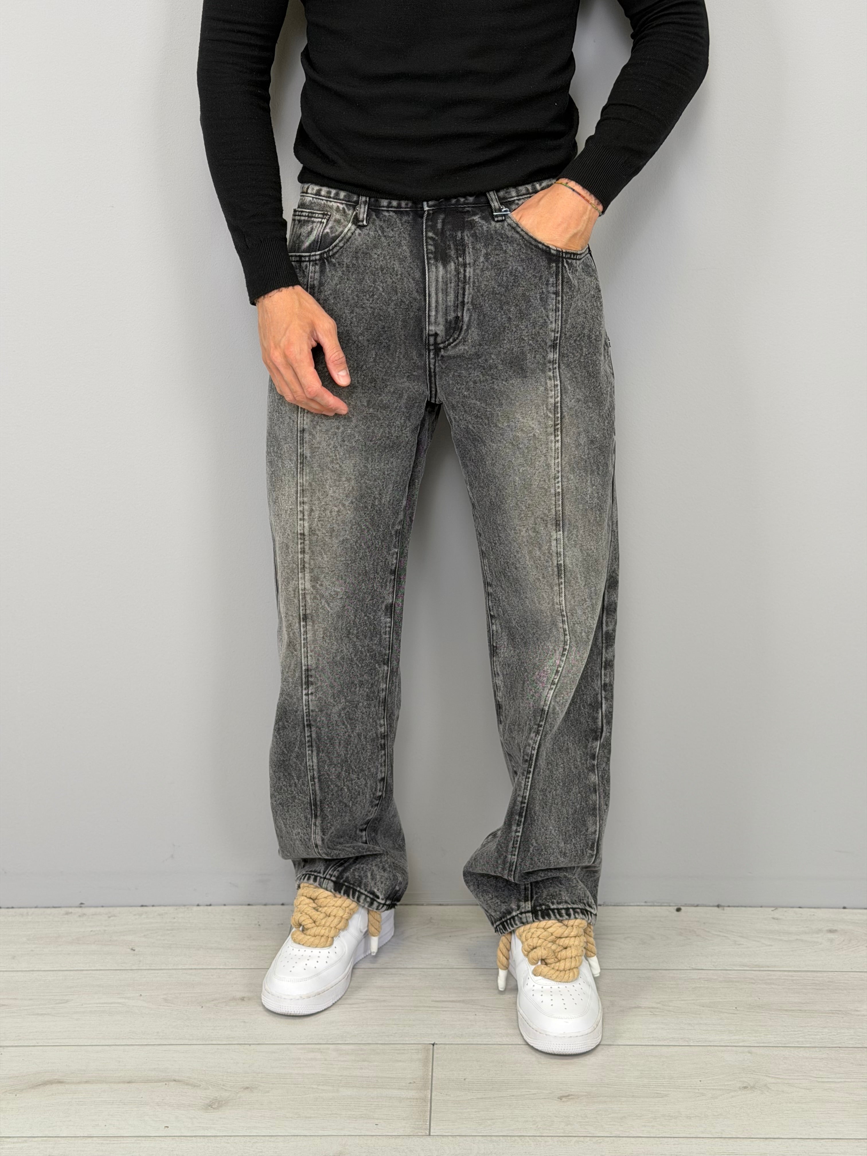 JEANS AMPIO SLATE