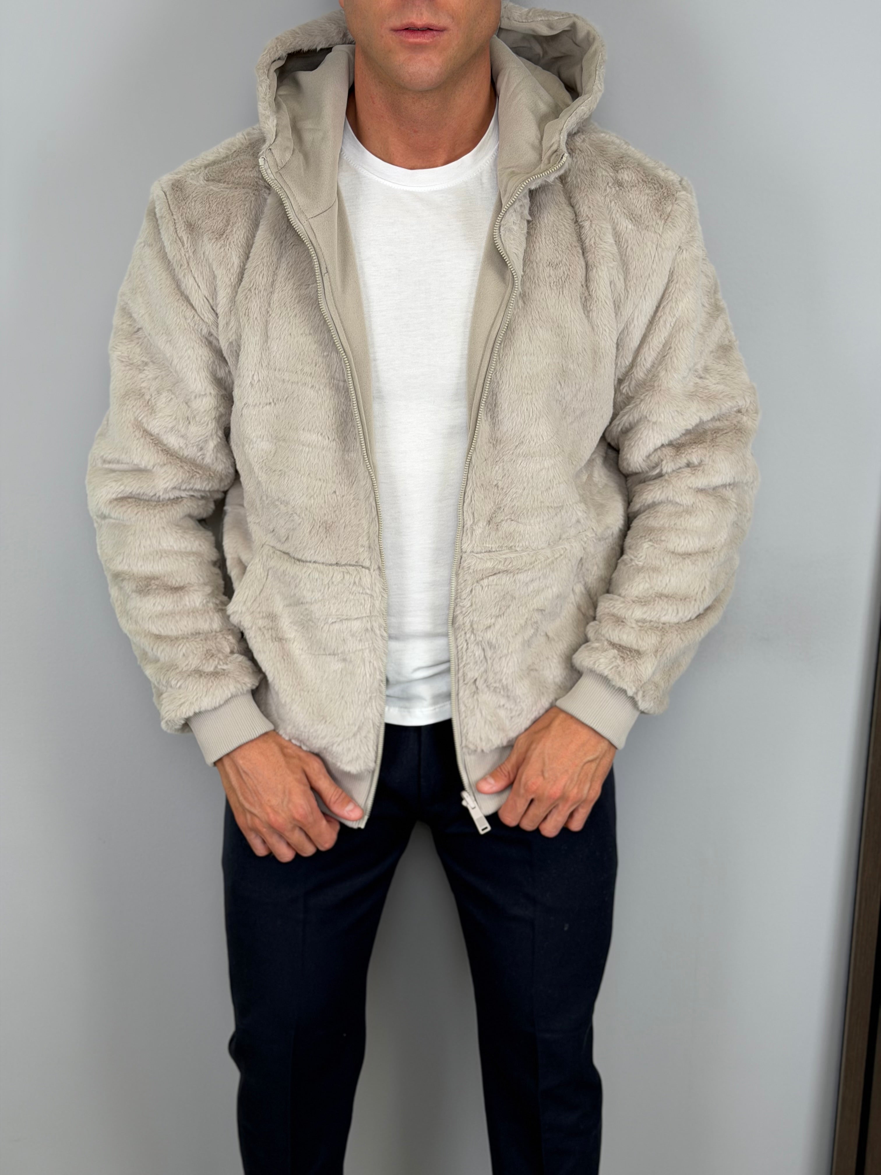 VESTE EN FOURRURE - DOUBLE FACE 