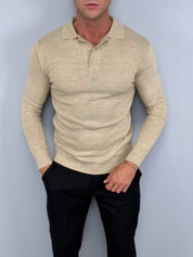 POLO LANA MANICA LUNGA